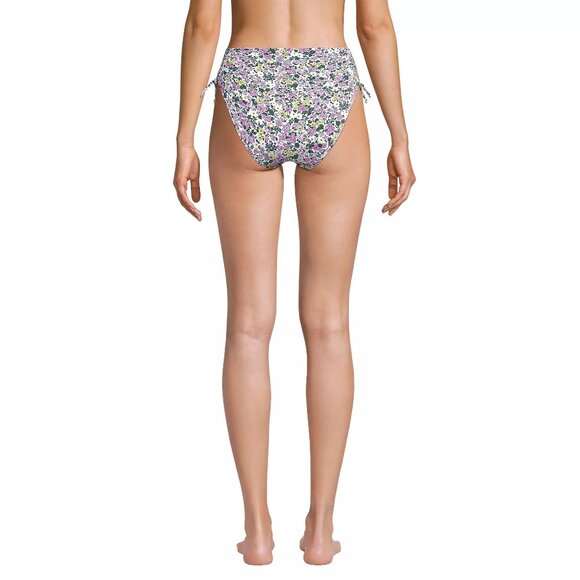 NWT, LANDS' END, Women's High Waisted Adjustable Bikini Bottoms, 14 - Picture 5 of 6